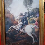 Veche litografie Rafael